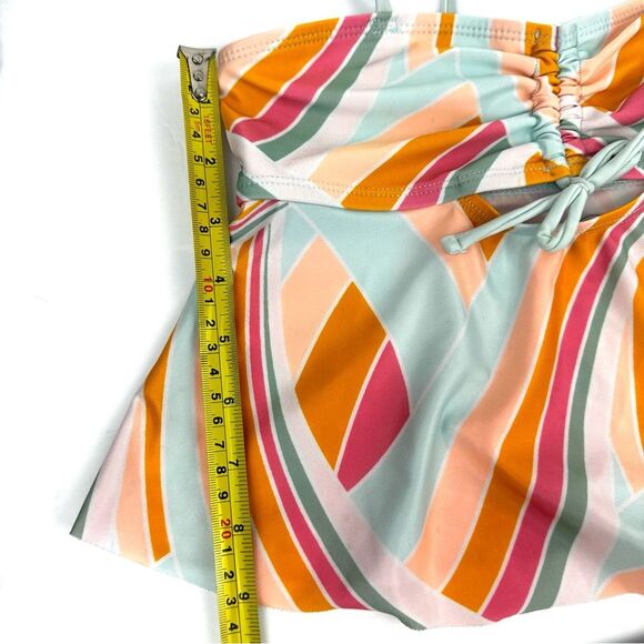 Wonder Nation Girls Multicolor One Piece/Two Piece Swimsuits Sz M 7/8 Set of 2 - Picture 9 of 14